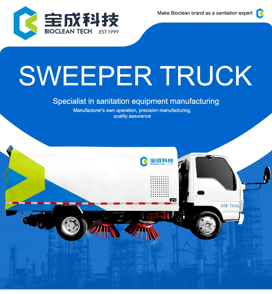 Pure Electric Road Sweeper Truck