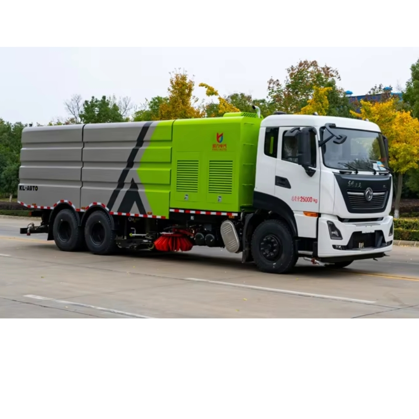 Medium Large Dongfeng DFAC Sinotruck HOWO Saic Foton Sitrak Shacman Jmc JAC 1isuzuul FAW Sweeper Washer Truck Sweeping Washing Sanitation Cleaning Machine