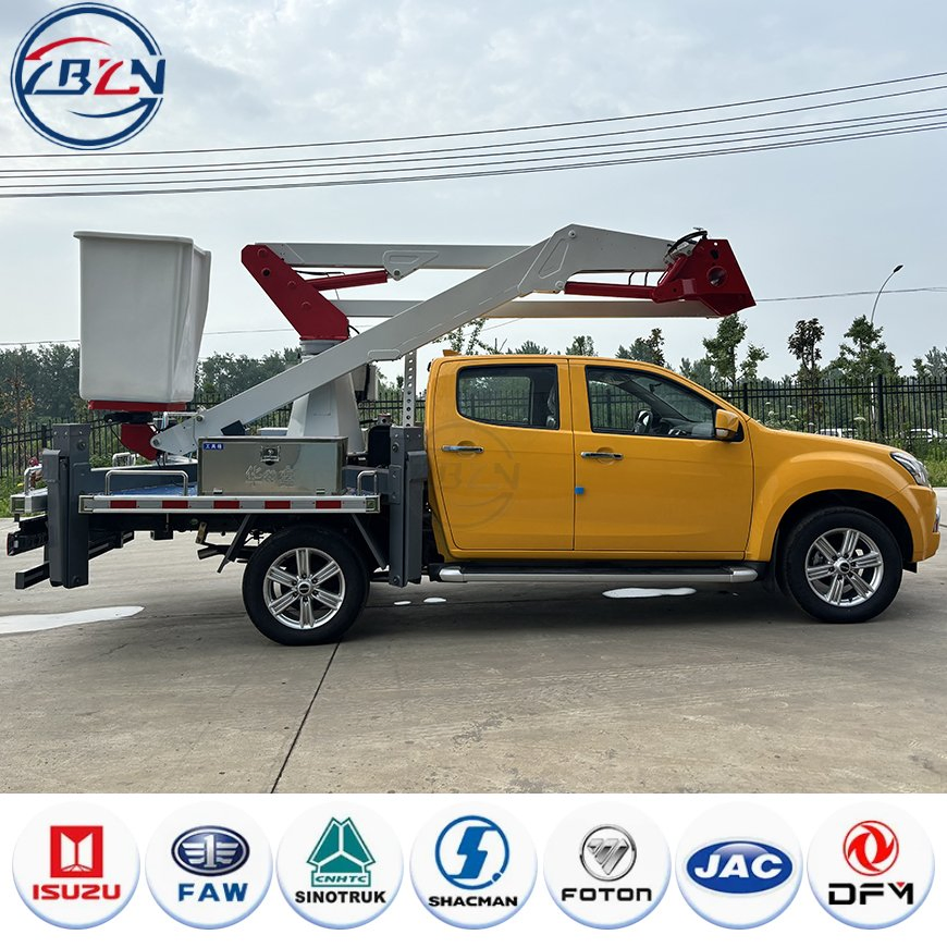 Jmc 4X4 4X2 Working Height Aerial Working Platform Price of Aerial Work Platform Truck for Sale