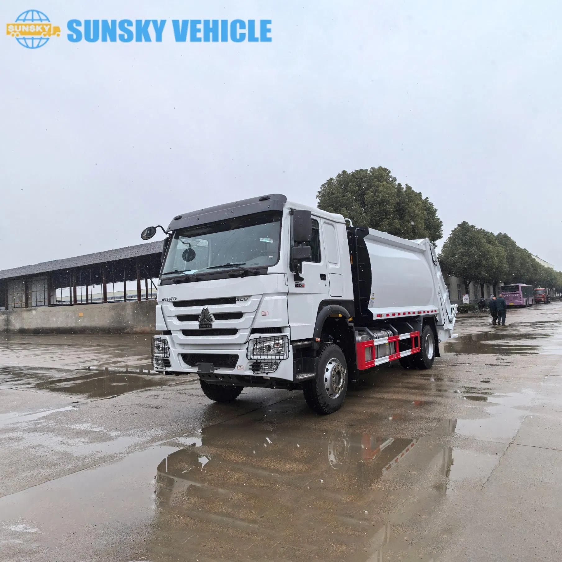 14cbm Compactor Garbage Truck Refuse Truck Special Vehicle
