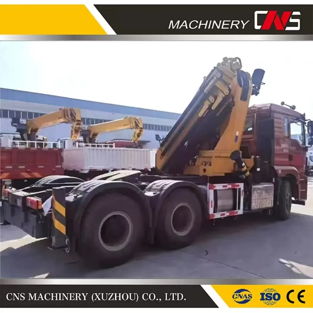Popular 16 Ton Heavy Duty Manipulator Knuckle Boom Trailer Truck Mounted Crane Folding Arm Crane Truck for Hot Sale