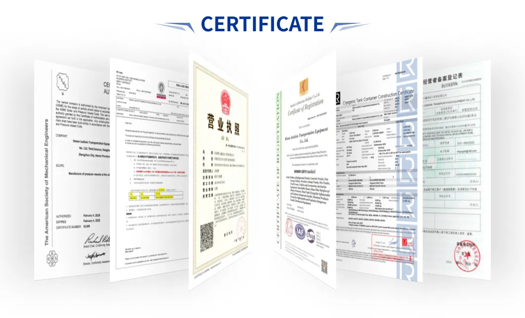 Certifications