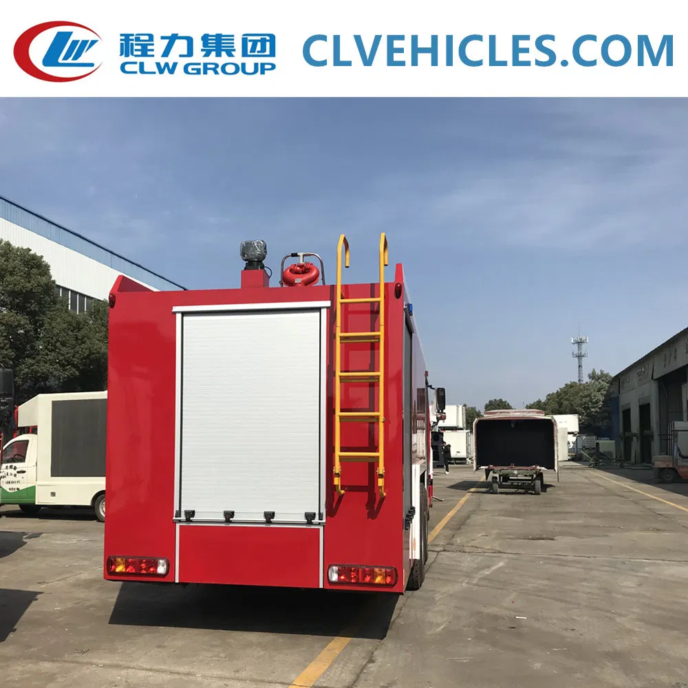 HOWO 8ton 8000L Water Foam Fire Truck Fire Fighting Equipment Truck