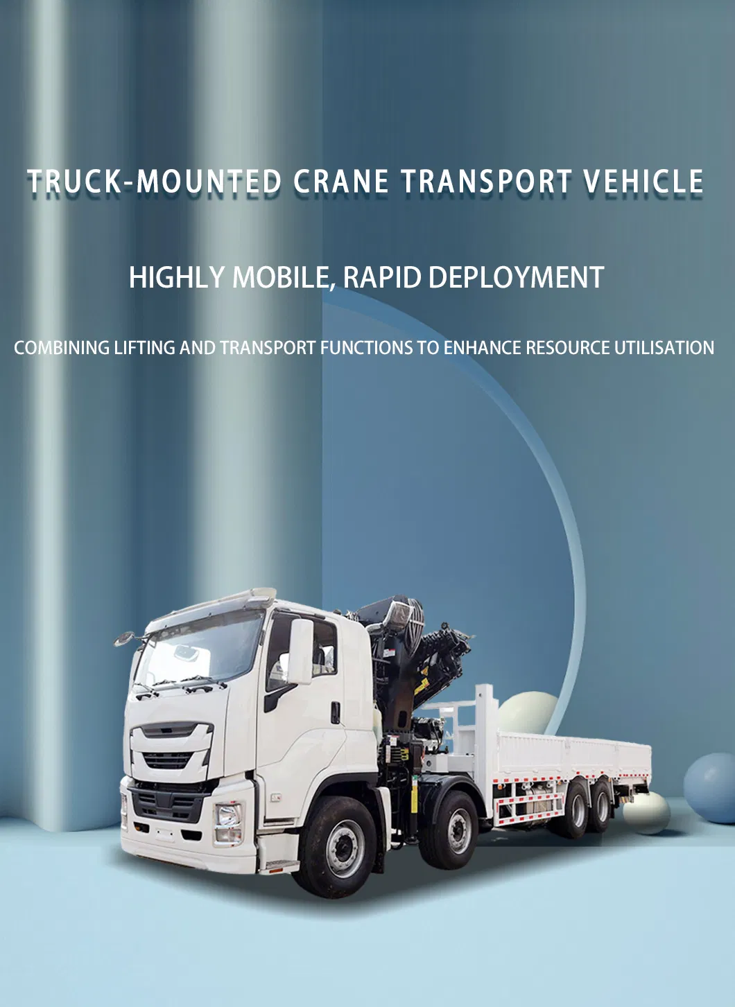 Heavy-Duty Mobile Crane Truck
