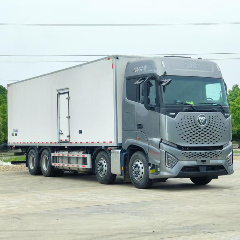 Foton Auman Galaxy HOWO 9.6 Meters 20 Tons 25 T Cooling Heating Refrigerator Transport Refrigeration Unit Cold Chain Food Van Truck Box Refrigerated Vehicle