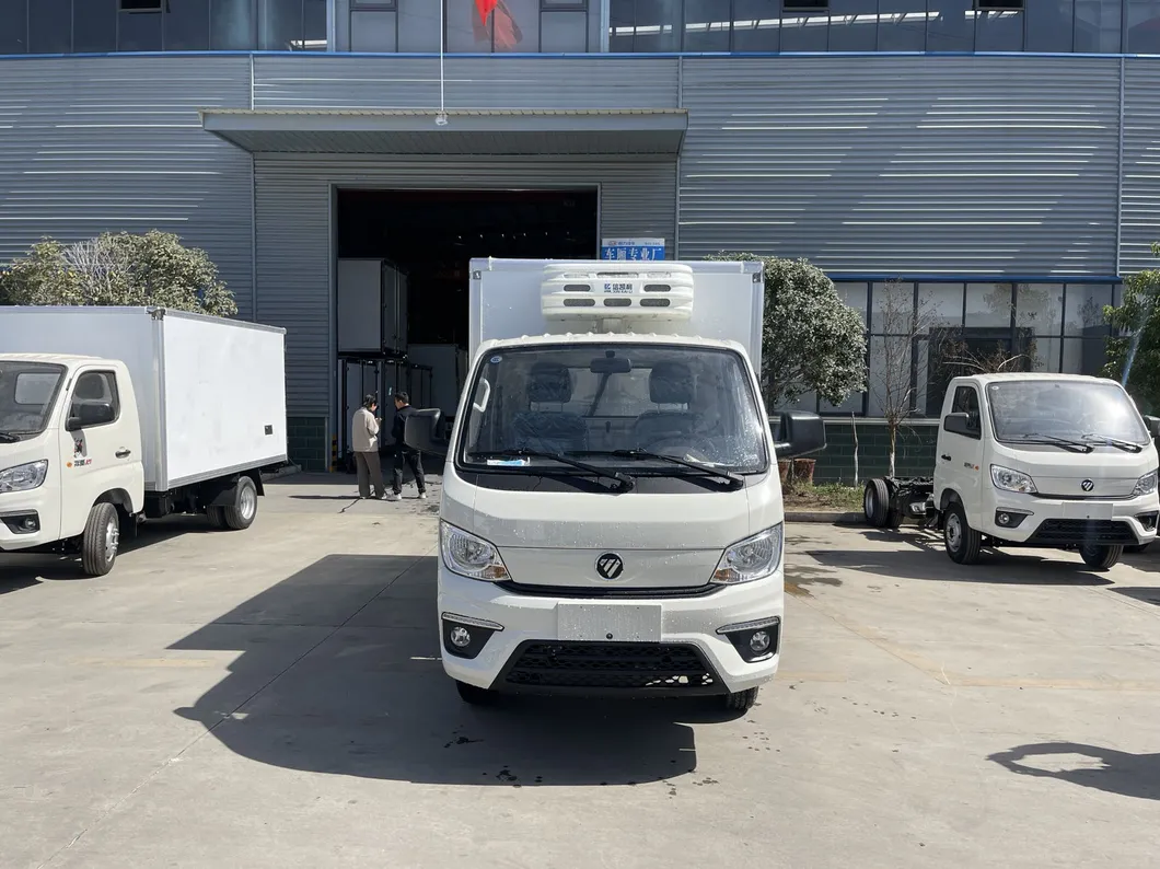 Refrigerator Truck Front View