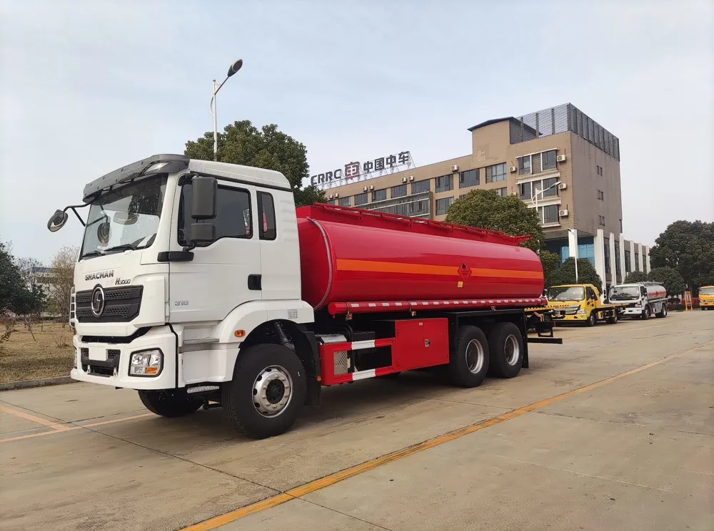 Fuel Tank Truck Side View