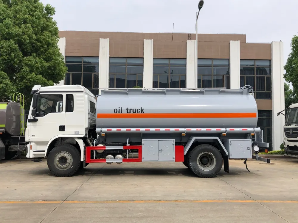 Fuel Tanker Truck View 2
