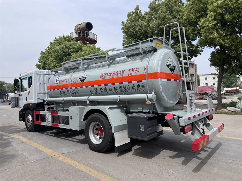 Oil Tank Truck View 3