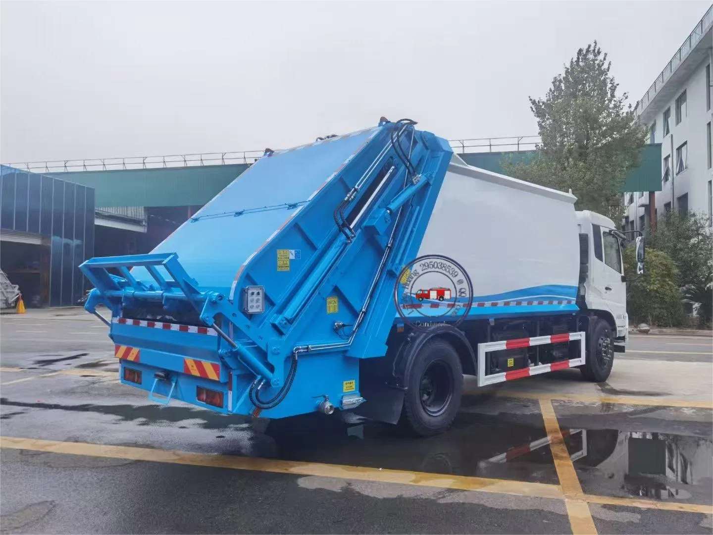 Dongfeng 14m3 16m3 Garbage Compactor Truck for Efficient City Waste Management