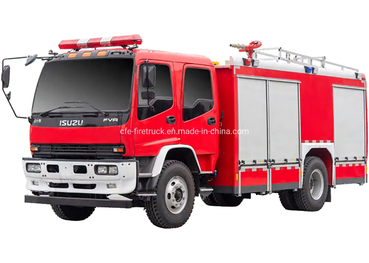 China Isuzu New Fire Fighting Truck Price Airport Diesel Heavy Duty Small Electric Isuzu Giga Engine Water Foam Tank HOWO Isuzu Man Sinotruk Saic Hongyan Volvo