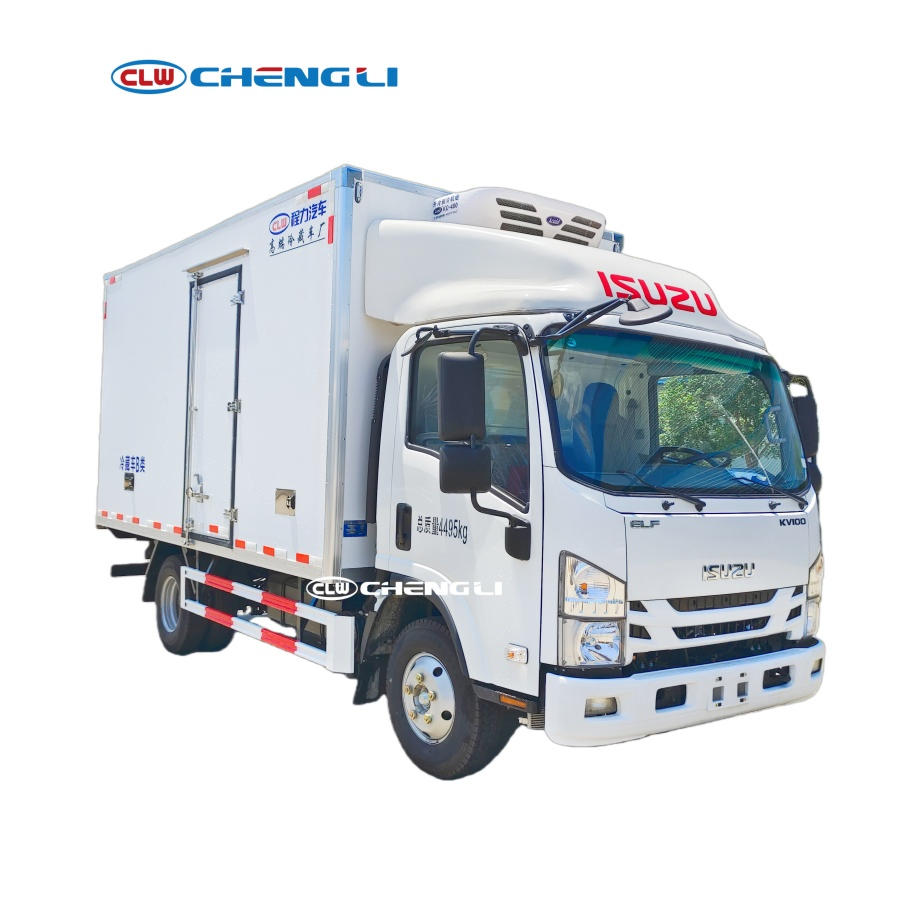 4X2 20-30 Ton Insulated Refrigerated Freezer Cold Frozen Refrigerator Ice Cream Truck