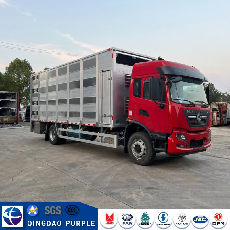 Dongfeng New or Used 4X2 Livestock Truck for Cattle Livestock and Poultry Transport