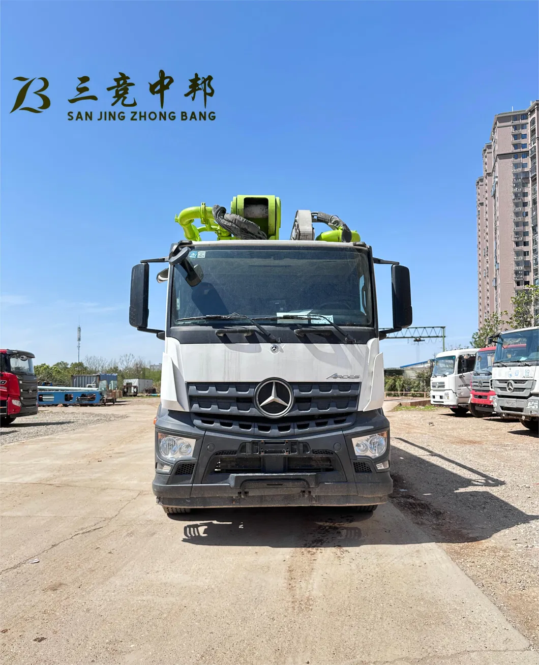 Concrete Pump Truck Detail 1