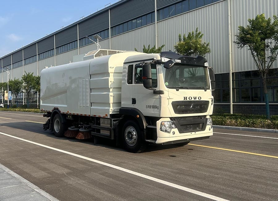 6m³ Bioclean Brand vacuum sweeping electric transport street wholesale road sweeper truck