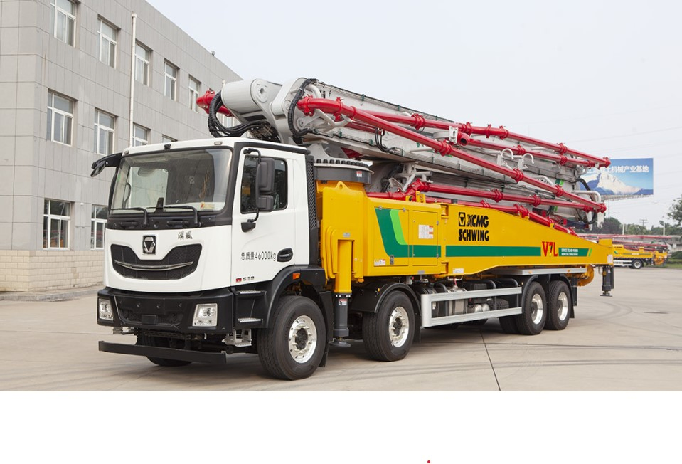 China Top Brand Hb37V 3 Axle 37m Small Hydraulic Concrete Pump Truck Good Price