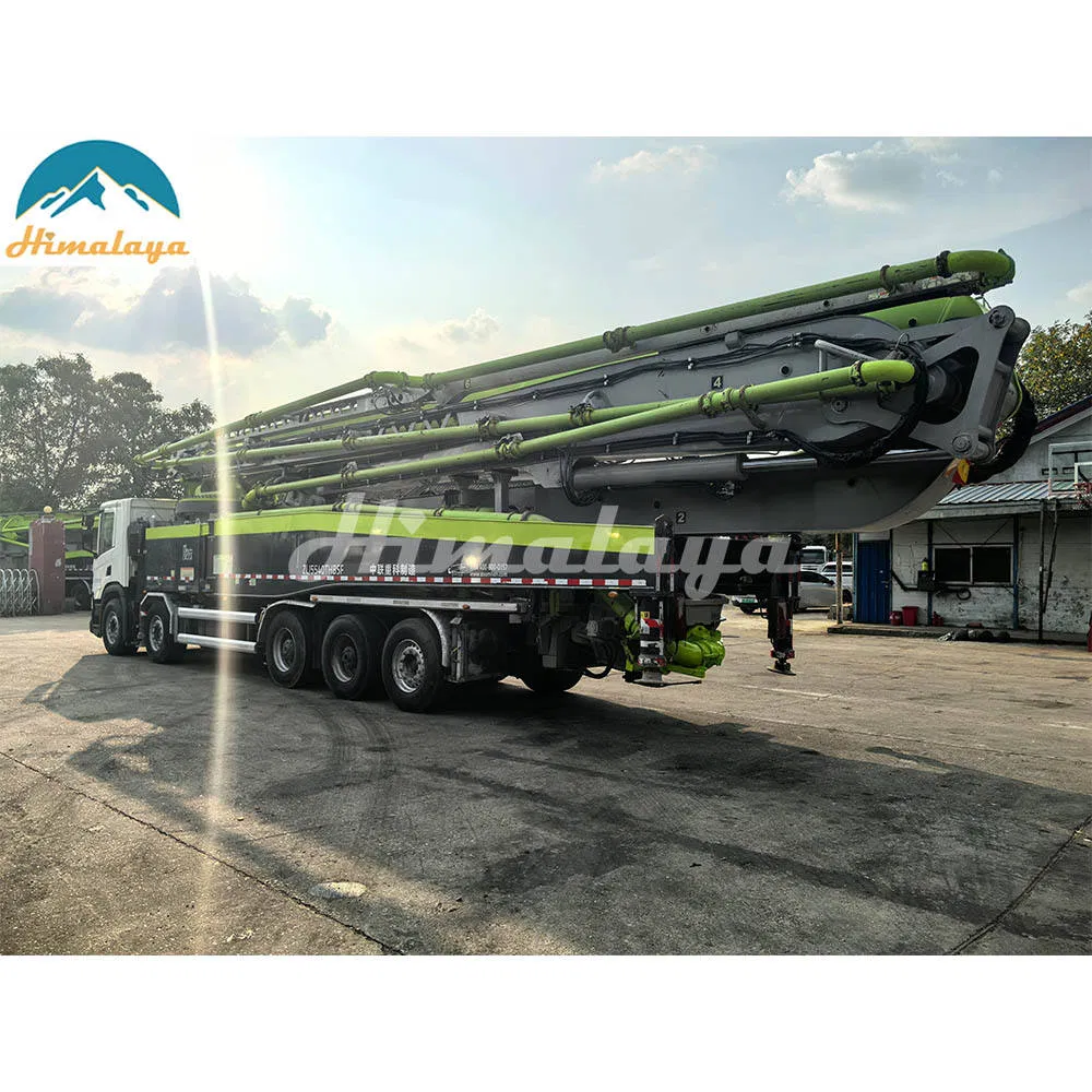 Used 67m Long Boom Concrete Pump Truck for Construction Projects