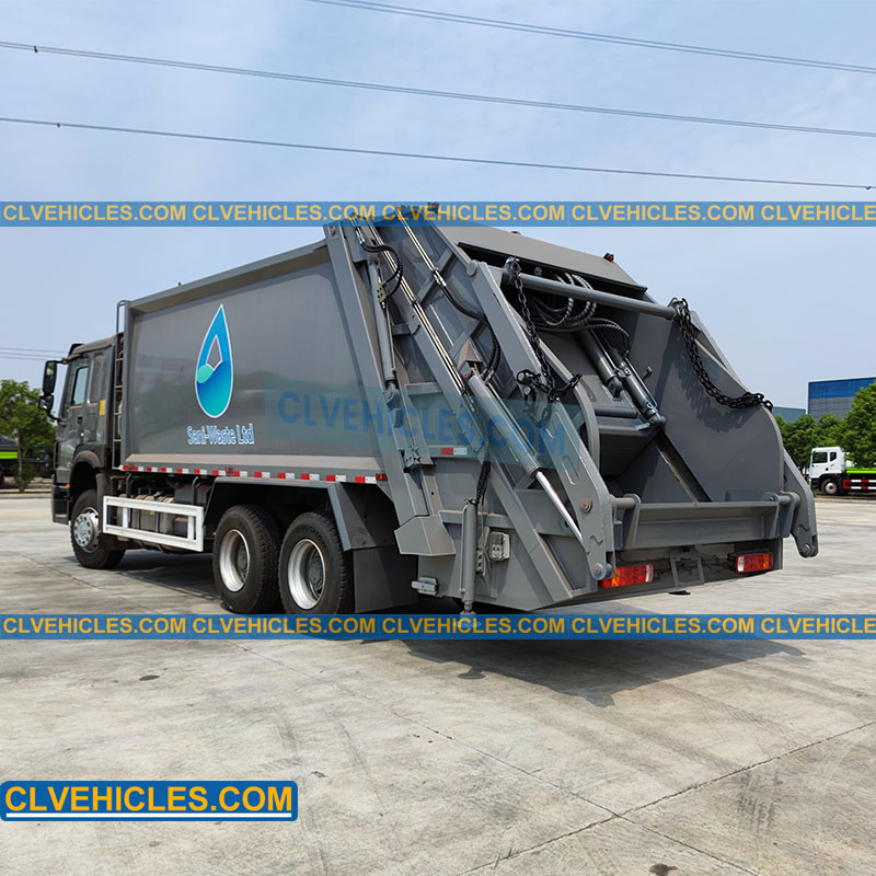 HOWO 6X4 23cbm Compression Waste Disposal Garbage Compactor Truck