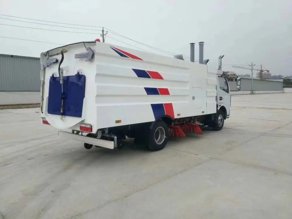 Road Sweeper Truck View 3