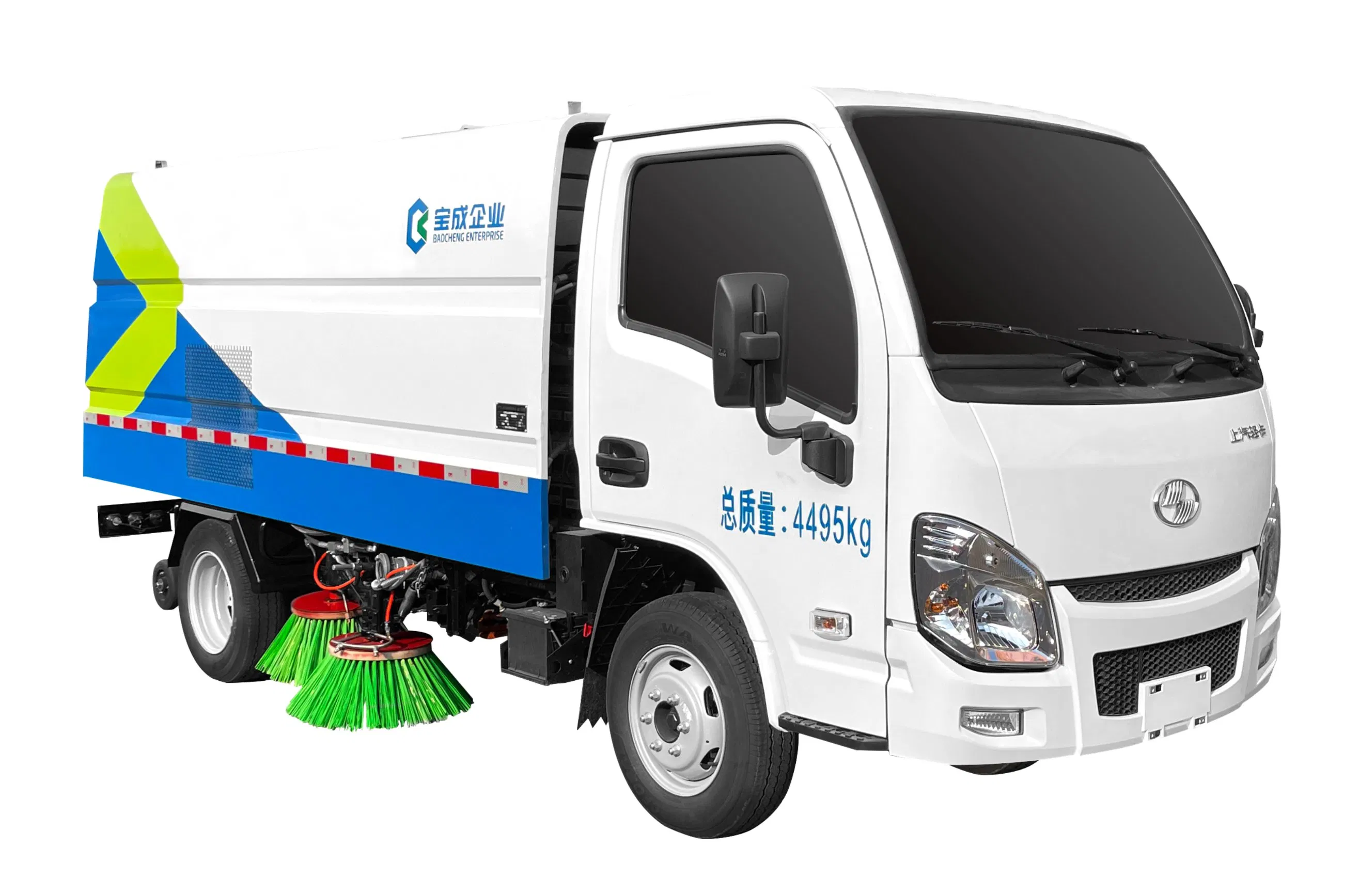 2.5Tons ODM cleaning dongfeng street machine sweep electric road sweeper truck