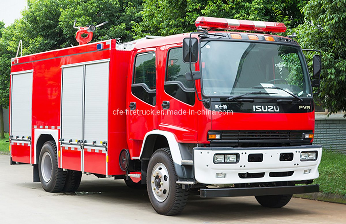 China Isuzu New Fire Fighting Truck Price Airport Diesel Heavy Duty Small Electric Isuzu Giga Engine Water Foam Tank HOWO Isuzu Man Sinotruk Saic Hongyan Volvo