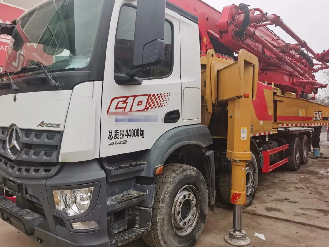 Used Concrete Boom Pump Truck 6