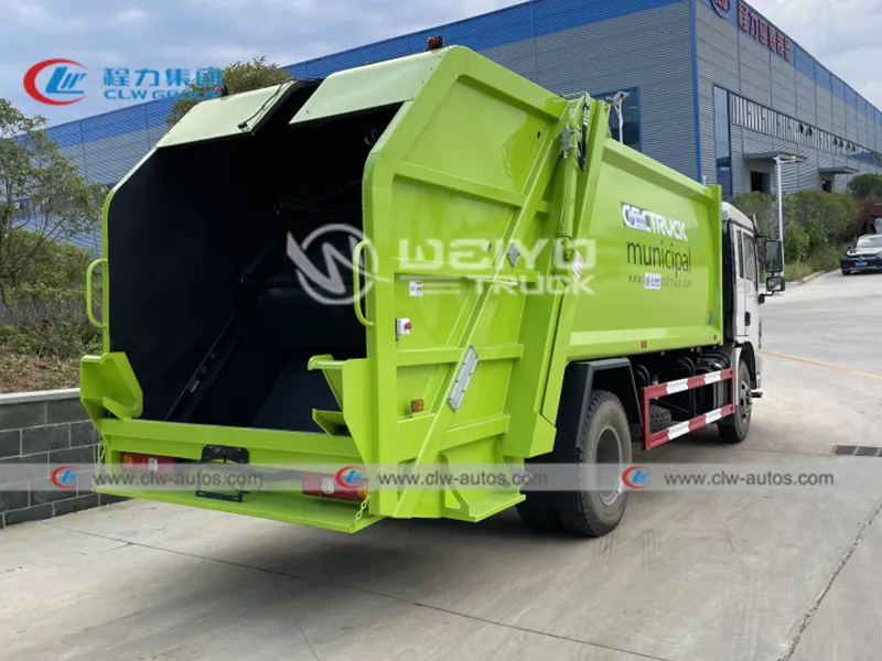 Garbage Compactor Truck View 5