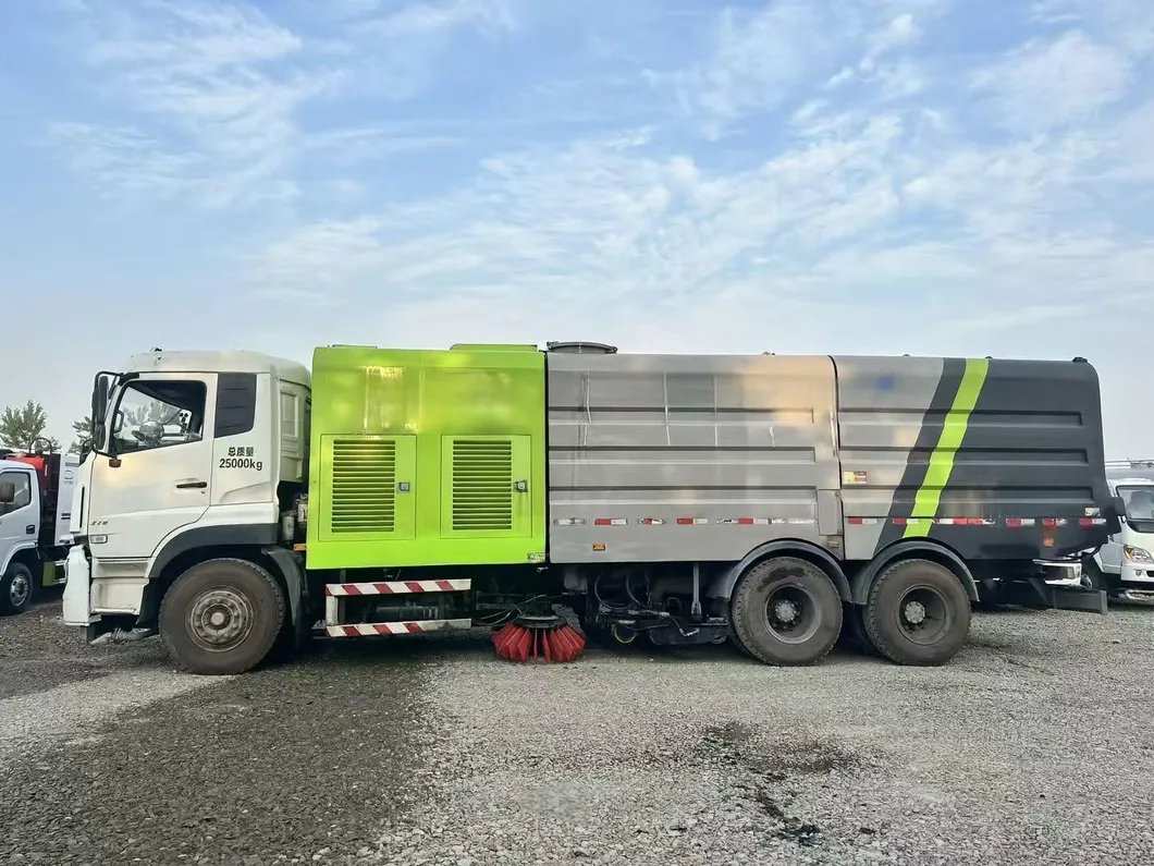 Sweeper Washer Truck Detail 2