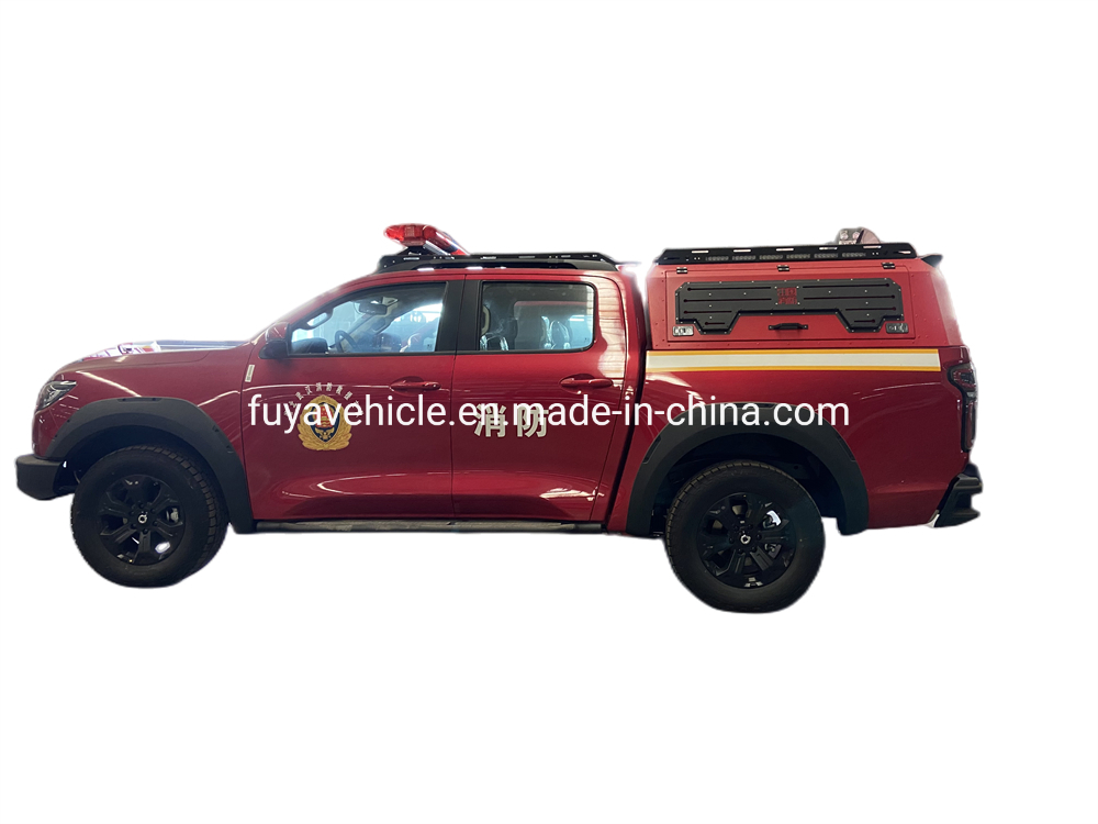 4X4 All Driven Mini 300 Liters I′ Suzu Pickup Forest Fire Fighting Truck