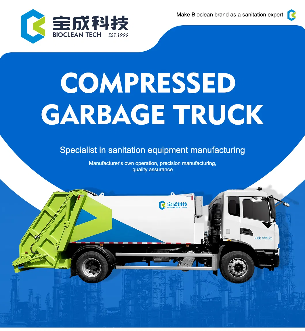 Automatic Compressed Garbage Truck