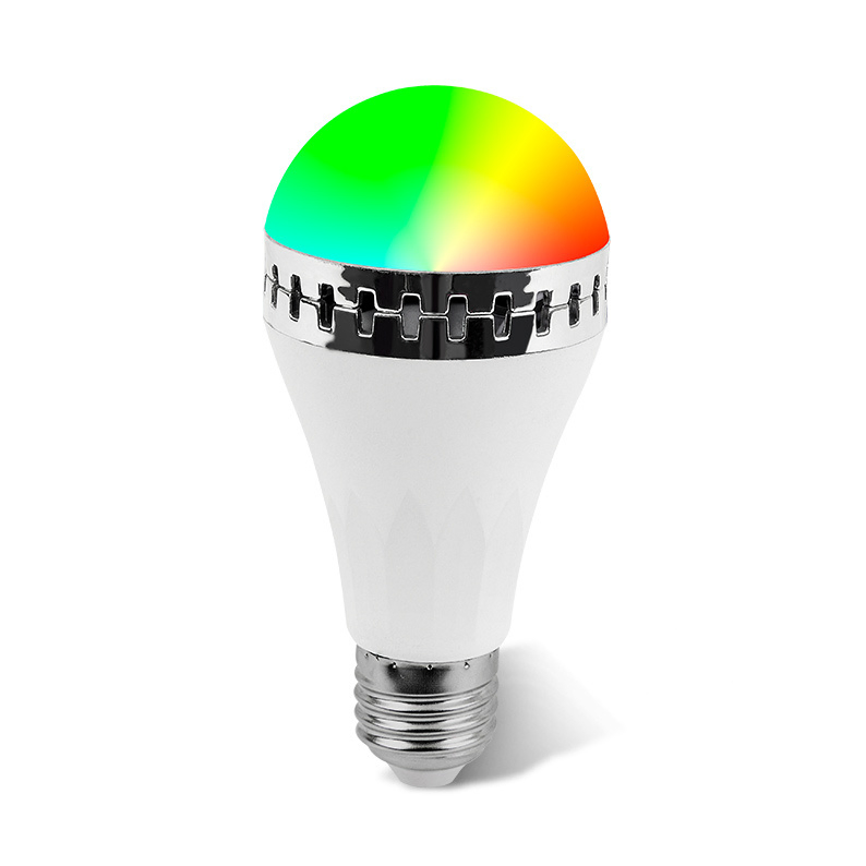 110V 220V Music Remote Colourful Lamp RGB Dimmable Color Changing LED Smart Music Light Bulb
