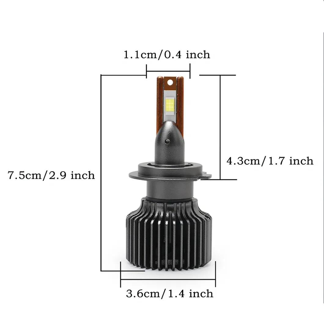 LED Headlight Bulb View 1