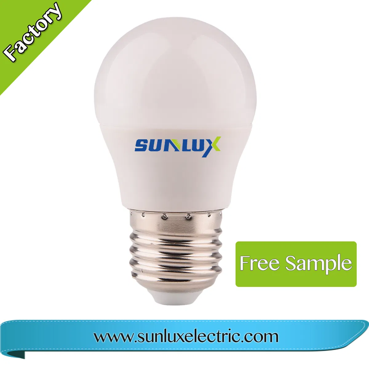 UL Aluminum PBT 7W 220V-240V Warm White LED Bulb Light Lamp