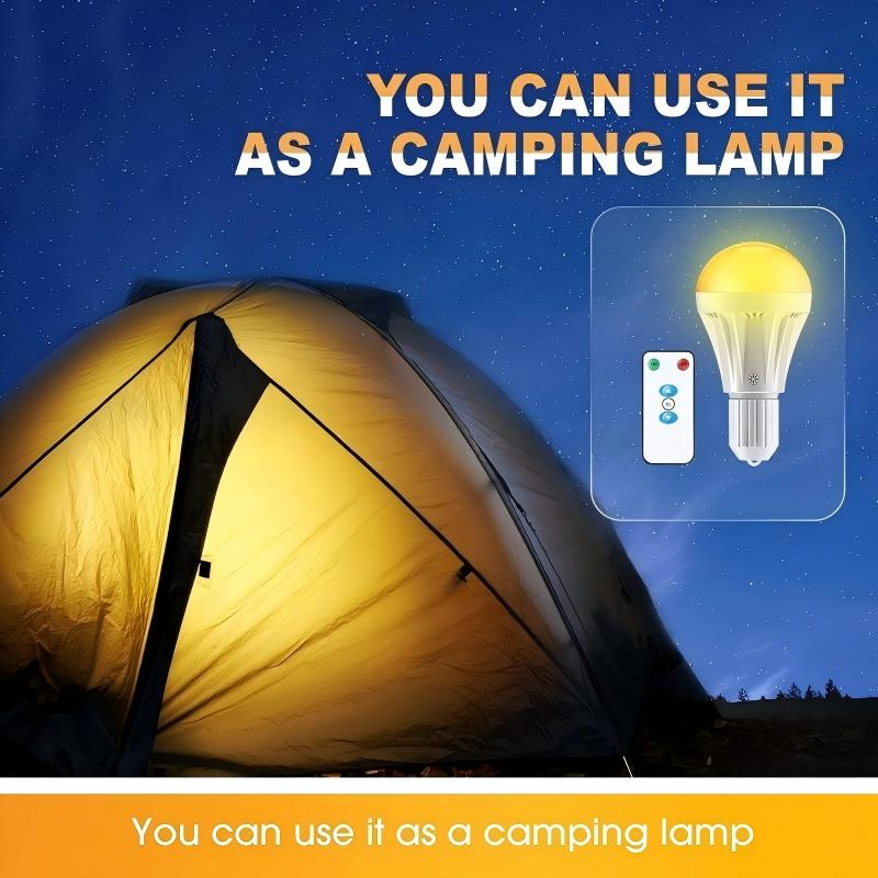 Simple and Stylish Wall Light Bulbs with Warm Light, E26 Remote Dimmable, Rechargeable LED Globe Bulbs for Wholesale