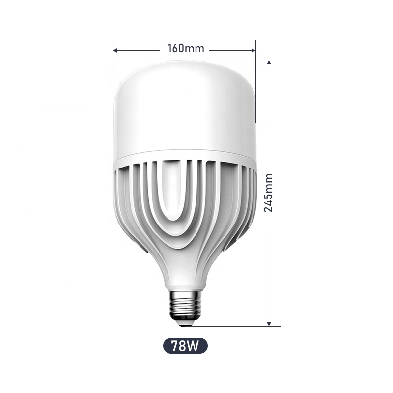 High Quality China Factory E27 B22 High Power Lighting T Bulb