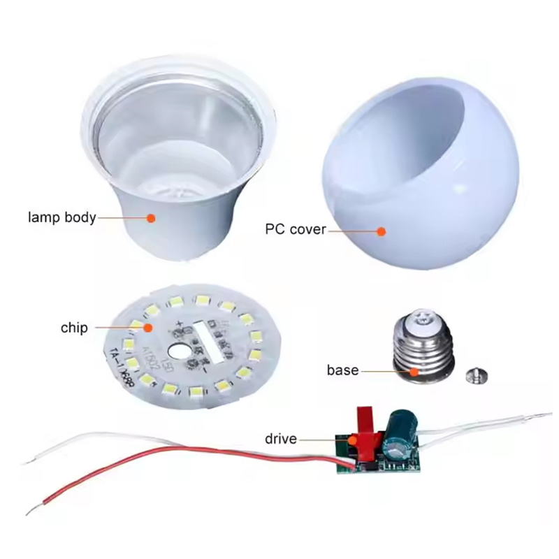 Phulal E27 B22 LED Light Bulb Home 3W 5W 7W 9W 12W 15W 18W 24W LED Bulb Factory Wholesale Light LED Bulb
