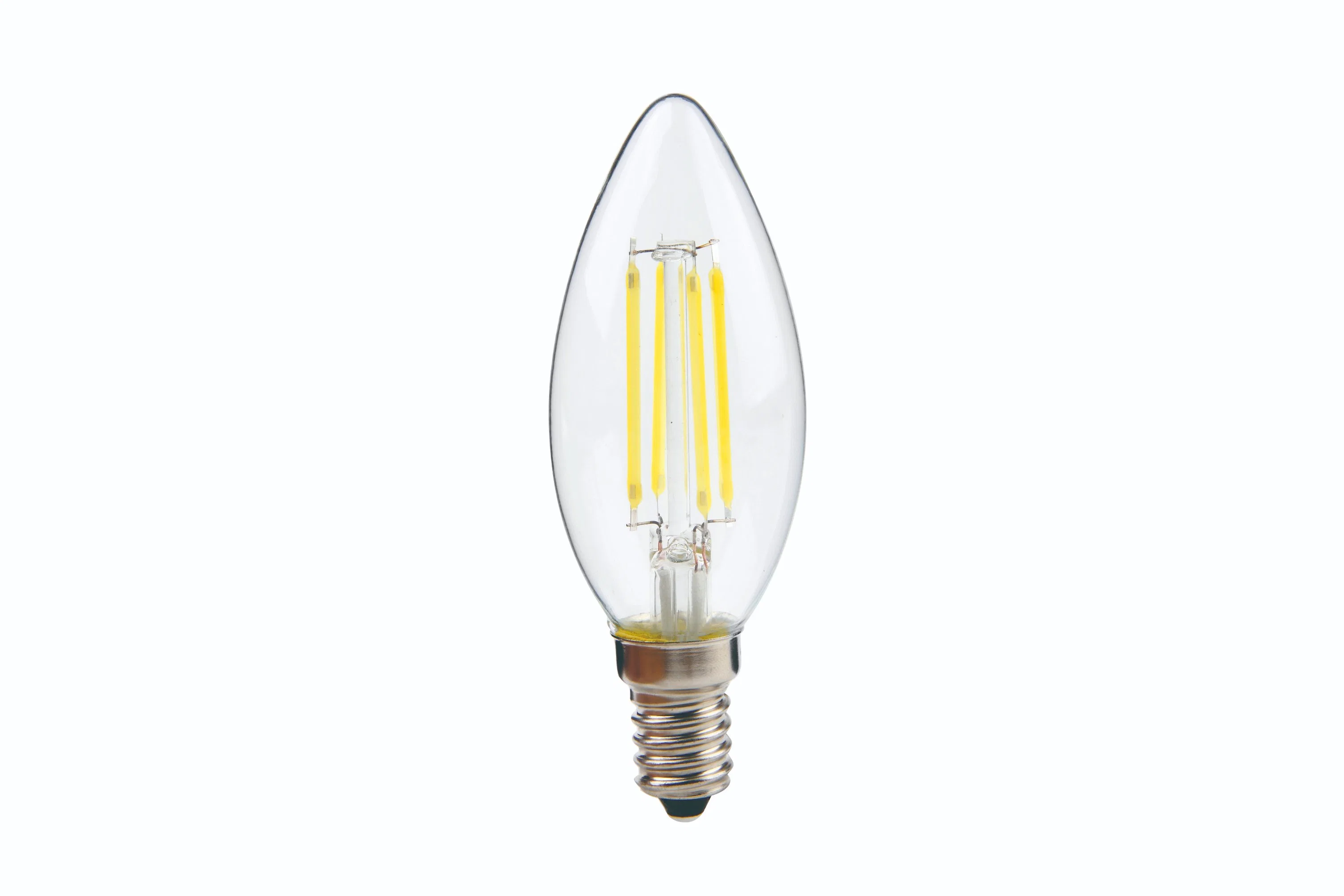 Hot Selling Decorative Clear Glass Bulb A60 8W 900lm E27 Linear IC Driver LED Filament Bulb