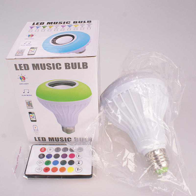 RGB Dimming and Color Changing Speaker Smart LED Music Bulb