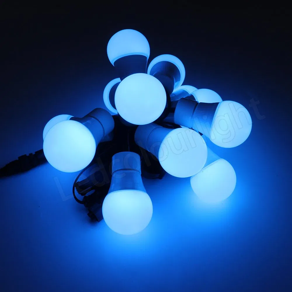 Nightclub Stage Lights 12V DMX RGB Pixel LED Color Changing 50mm Light Bulb