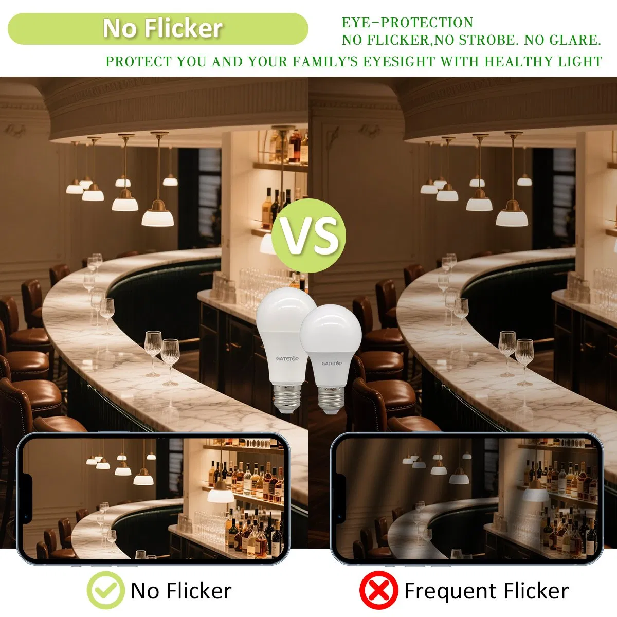 LED Global Bulb A60 A80 8W-24W IP20 220-240V 100-240V Warm White Cool White Cold White Selected LED Bulb for Indoor Lighting