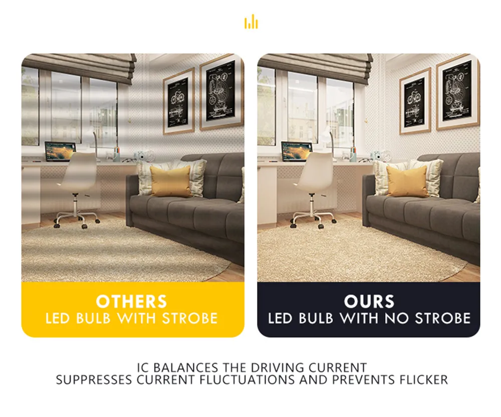 T Shape LED Bulb Structure