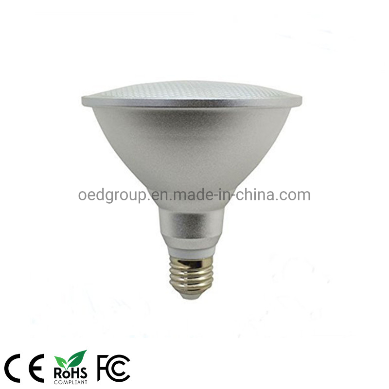 AC85-265V 120deg IP65 E27 Colors Changing RGB PAR38 LED Bulb