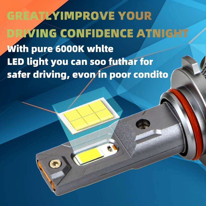 Car Auto Headlight 3570 100W H4 Car Light for H1 H4 H7 9005 Hb4 Bulb Halogen