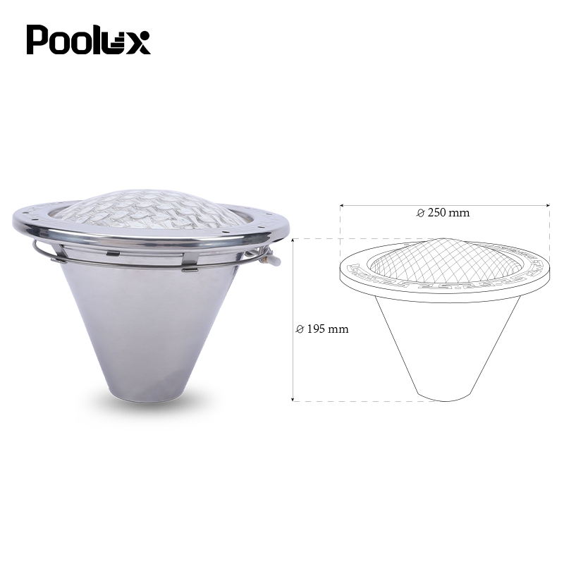 RGB Remote Control Color Changing AC 12/110V 18W LED Pool Bulb for Pentair Hayward Replacement