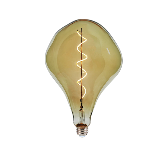 LED Lamp PS160 110-240V 4W 400lm E27 Home Lighting Glass Bulb LED Filament Bulb Special Shape