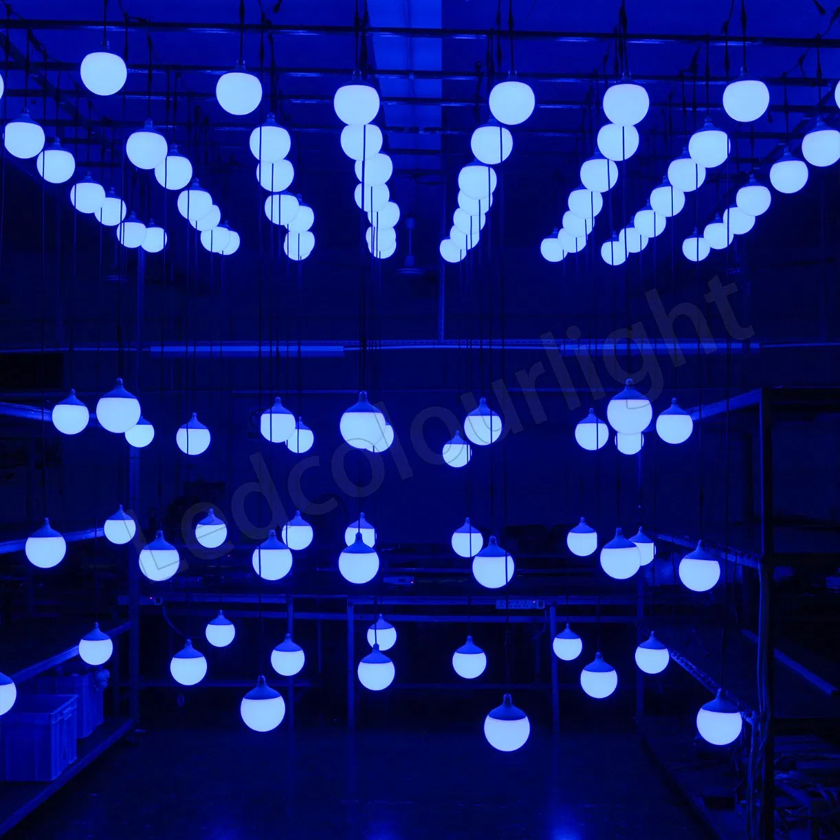 IP65 Outdoor 24V DMX Pixel Light Bulb RGB Color Changing LED Bulbs