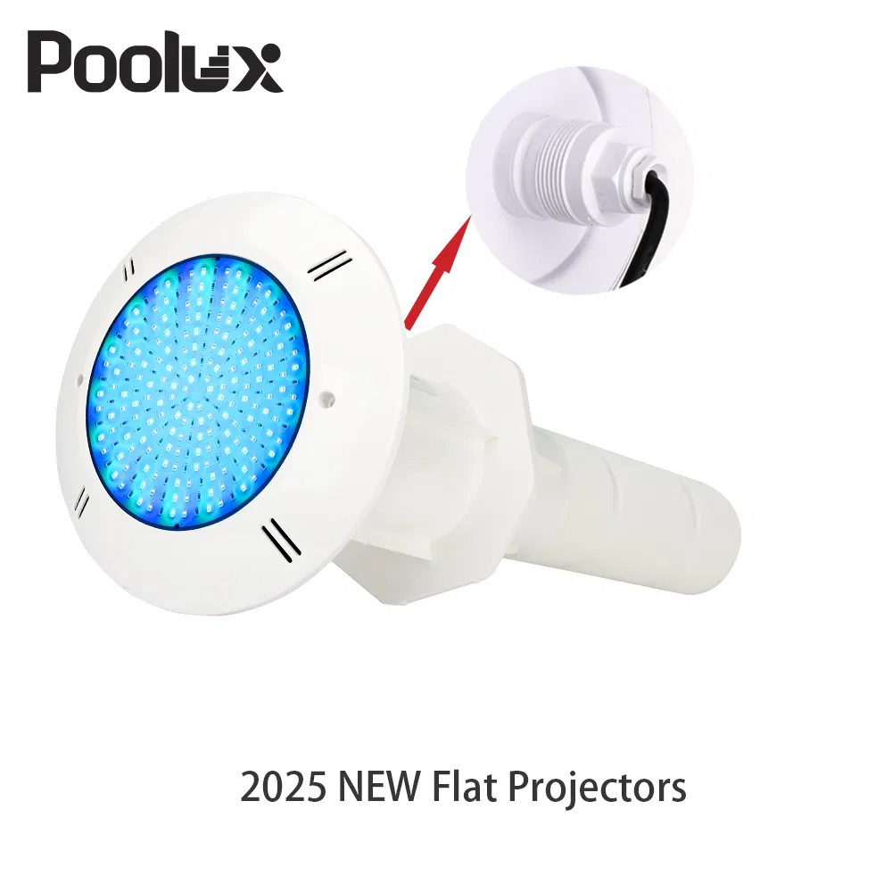 Latest IP68 12V AC Colorful LED RGB Warm White Wireless Waterproof Outdoor LED Bulb Liner Pool Lights with Power Options