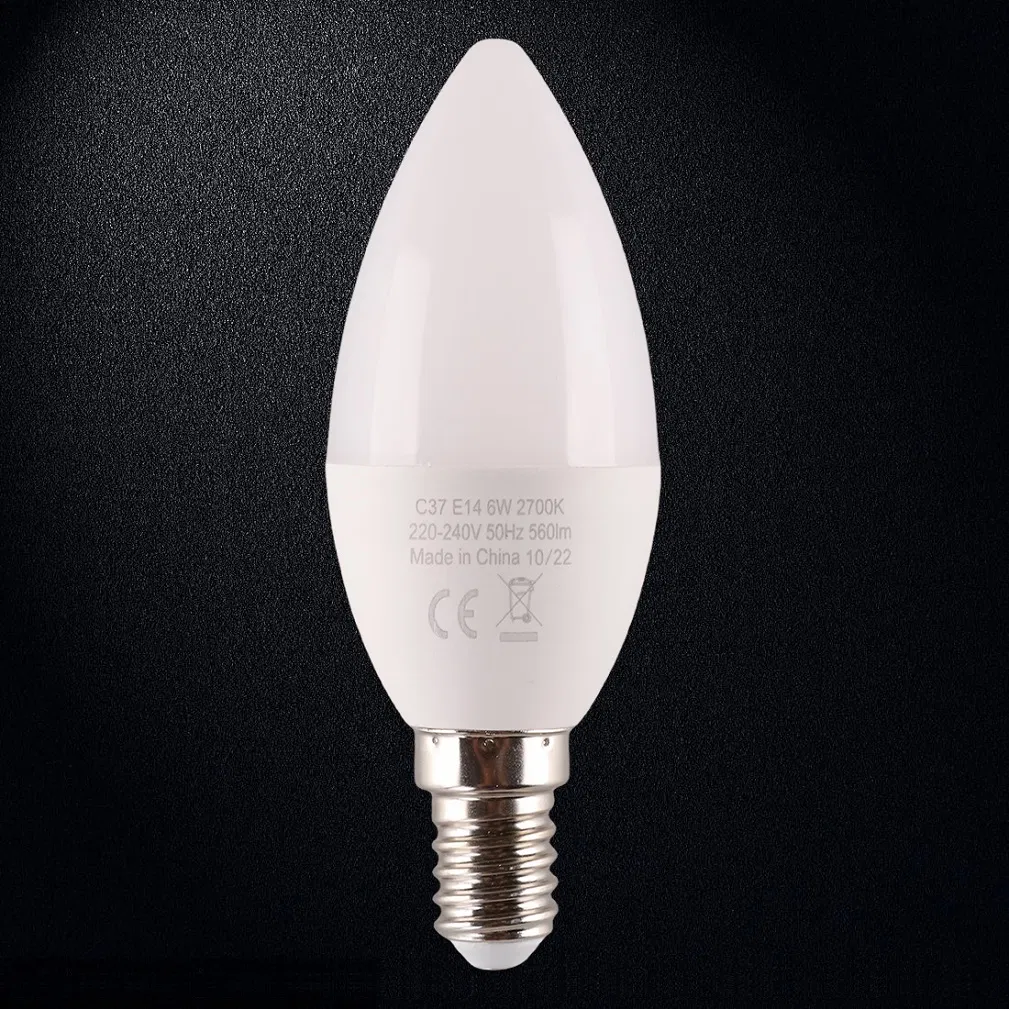 Candle Shape Smart LED SMD Bulb Lighting Indoor Decoration