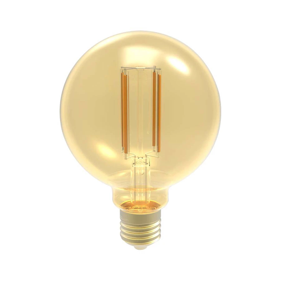 Ce UL Saso Warm White Vintage G95 2W-8W E27 Global LED Filament Bulb Made in China for Decorative Home &amp; Business Indoor Lighting From Best Distributor Factory