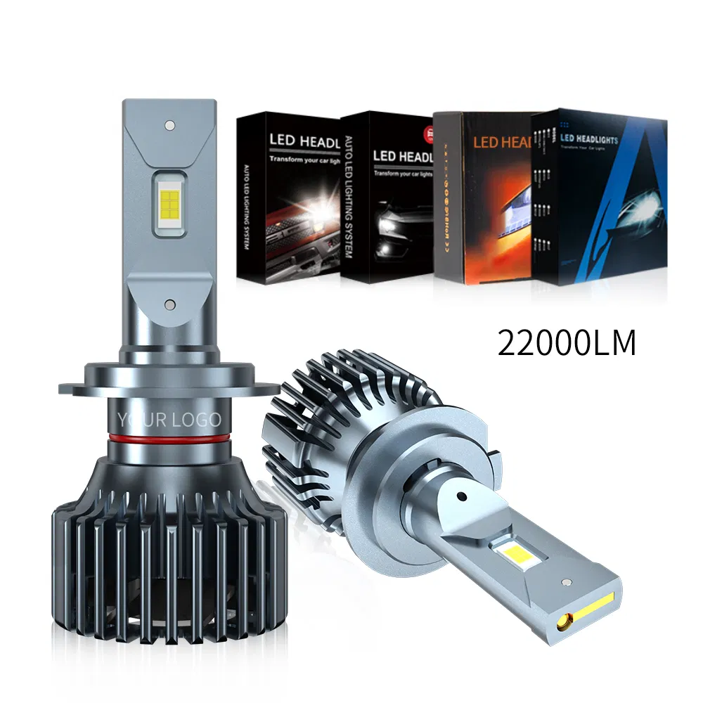 Wholesale IP68 Waterproof Auto Lighting System Cool White 6500K H4 H7 H11 9005 9006 Hb3 Hb4 90W Car LED Headlight Bulb